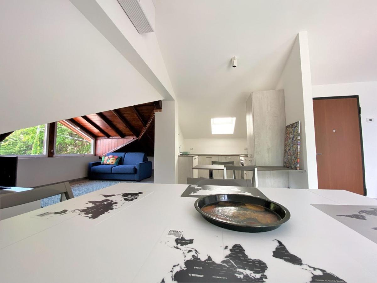 阿尔杰尼奥La Rondinella - Loft With Fantastic View On Lake Como公寓 外观 照片