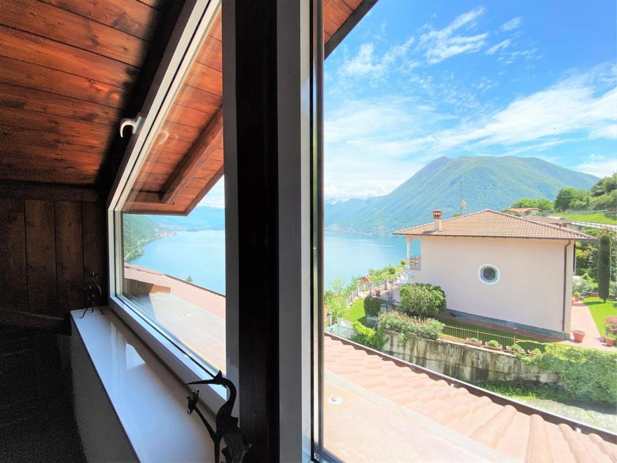 阿尔杰尼奥La Rondinella - Loft With Fantastic View On Lake Como公寓 外观 照片