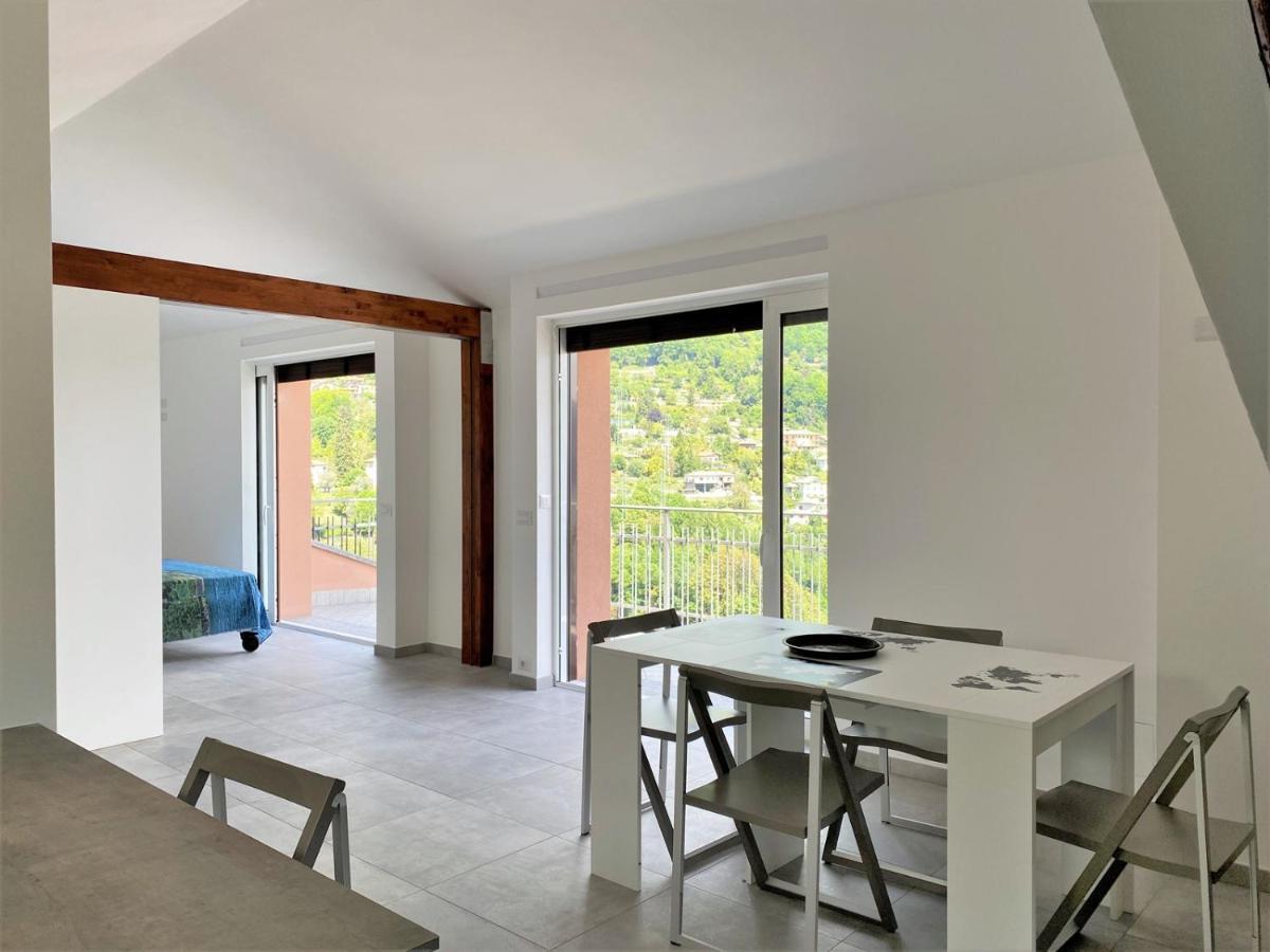 阿尔杰尼奥La Rondinella - Loft With Fantastic View On Lake Como公寓 外观 照片