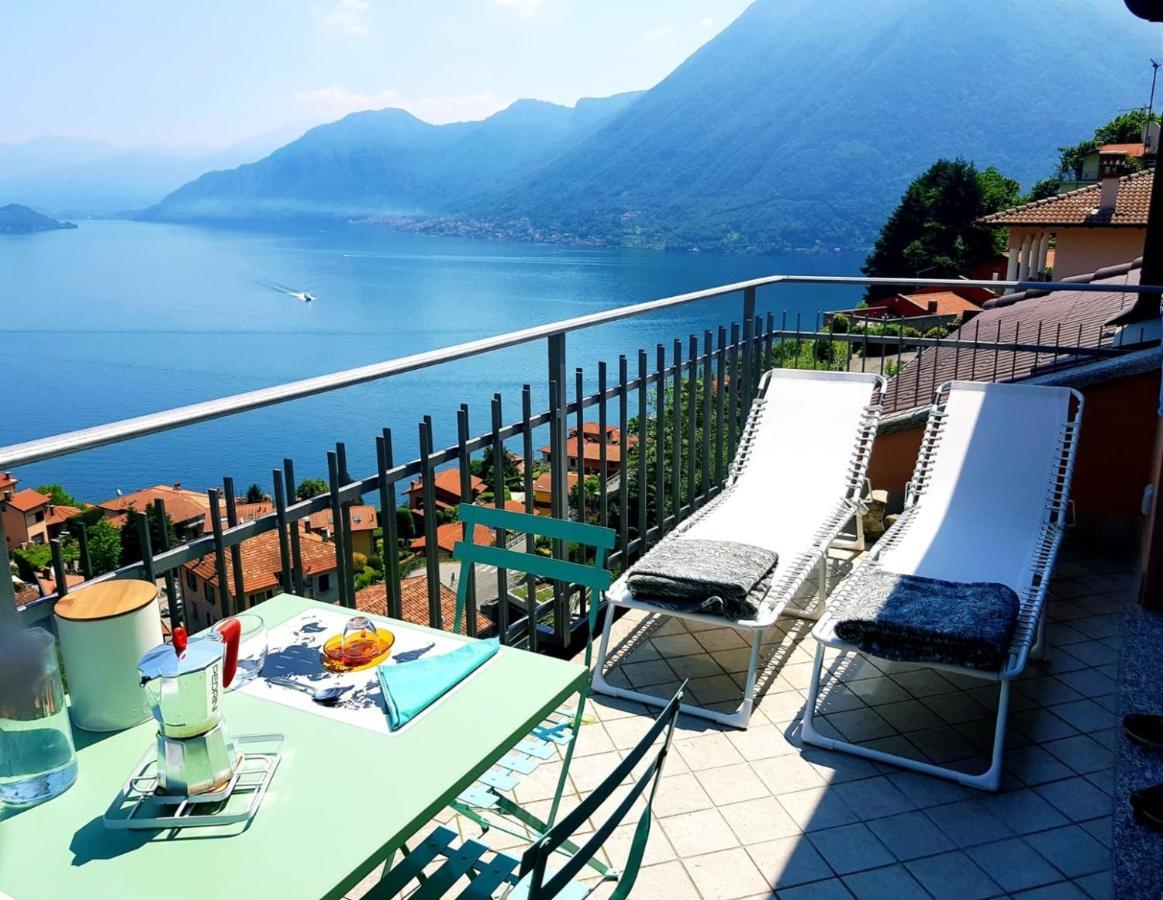 阿尔杰尼奥La Rondinella - Loft With Fantastic View On Lake Como公寓 外观 照片