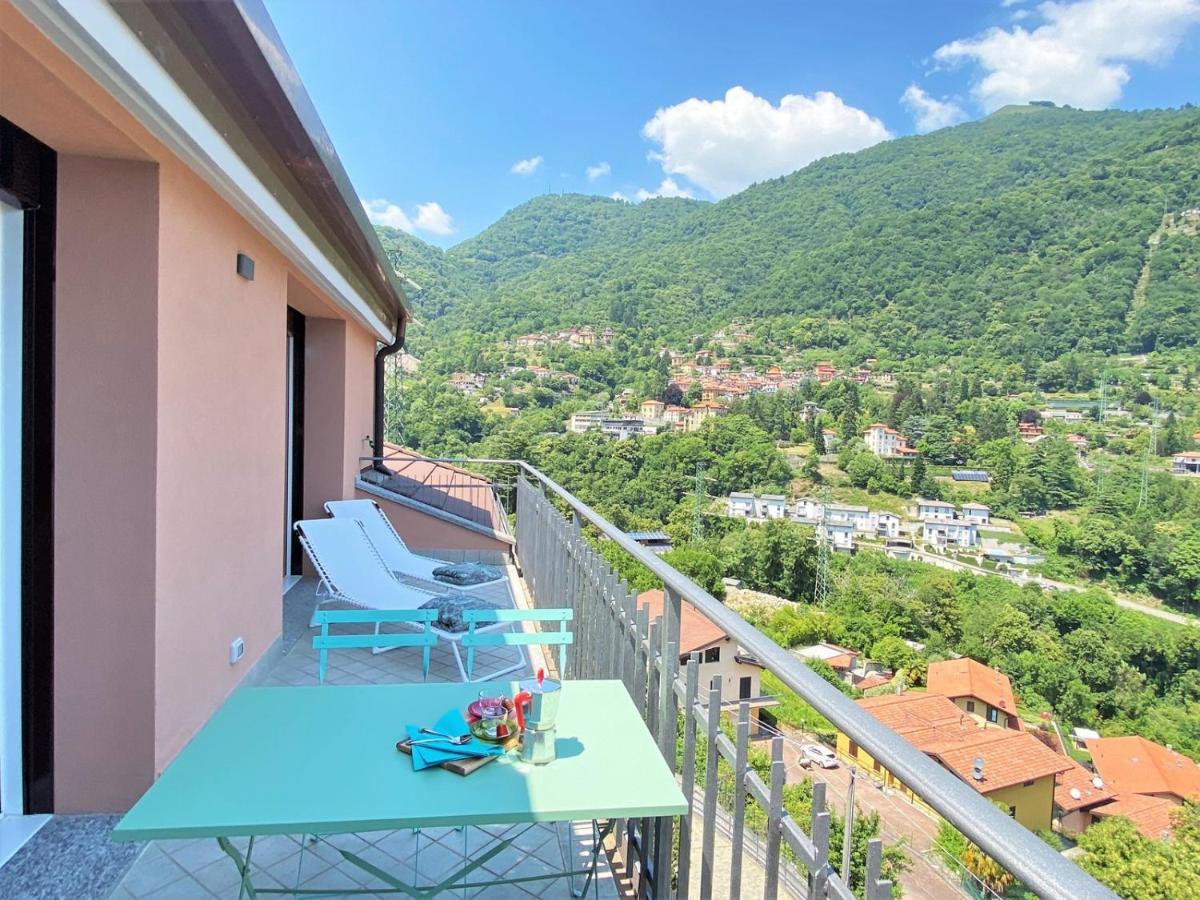 阿尔杰尼奥La Rondinella - Loft With Fantastic View On Lake Como公寓 外观 照片